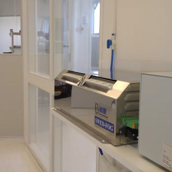 SIBE.se Befuktning inom Klimatrum & Labmiljöer, laboratorium, klimat, ultrasonisk befuktning